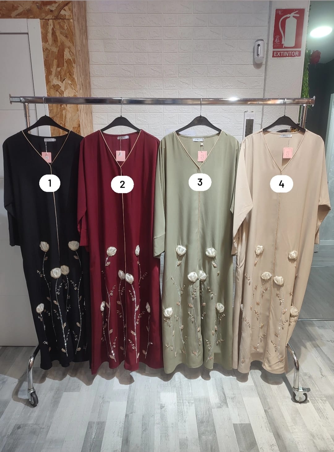 Abaya Coral